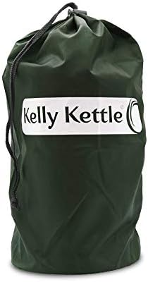 Туризъм печка Kelly Kettle от неръждаема стомана - Вскипячивает вода за няколко минути, използва органично гориво и дава възможност